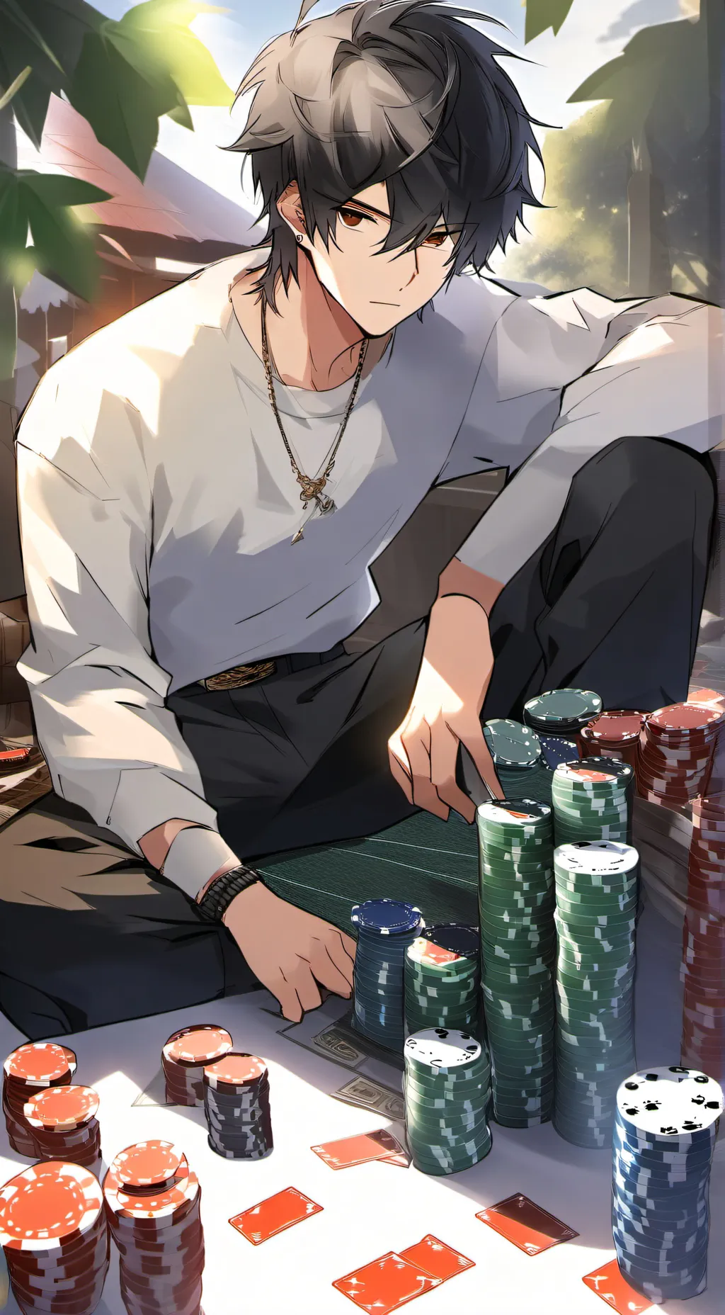 ai character: Michael background