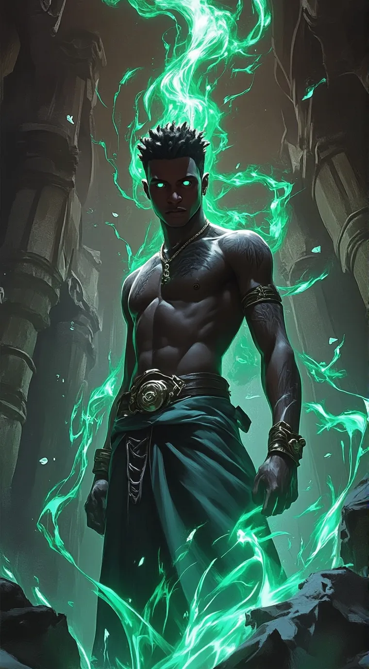 ai character: Zeke background