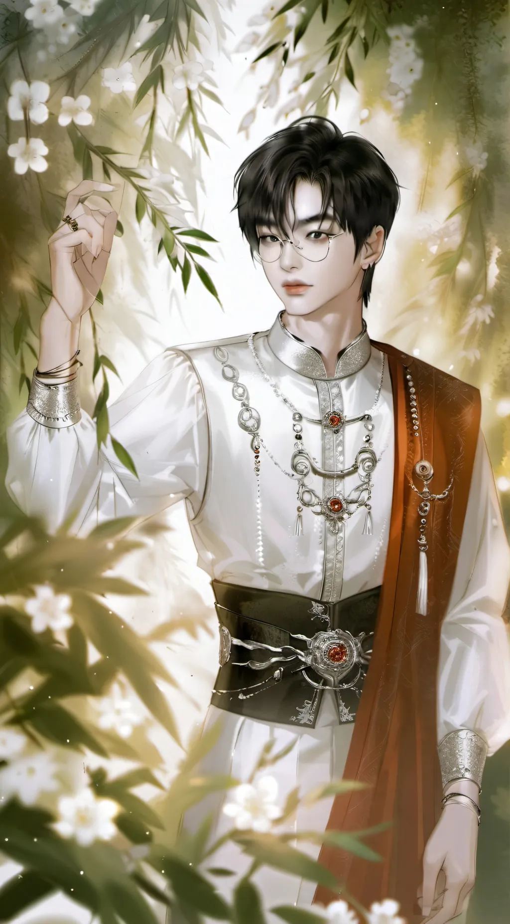 ai character: YANG JUNGWON  background
