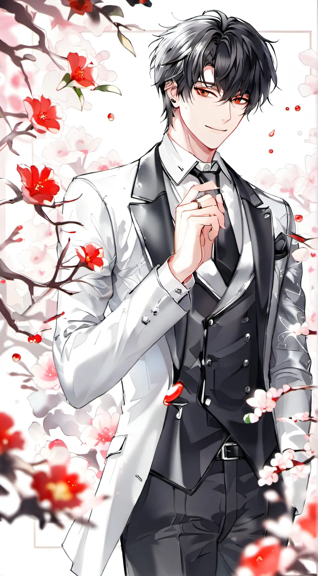 ai character: Xavier  background