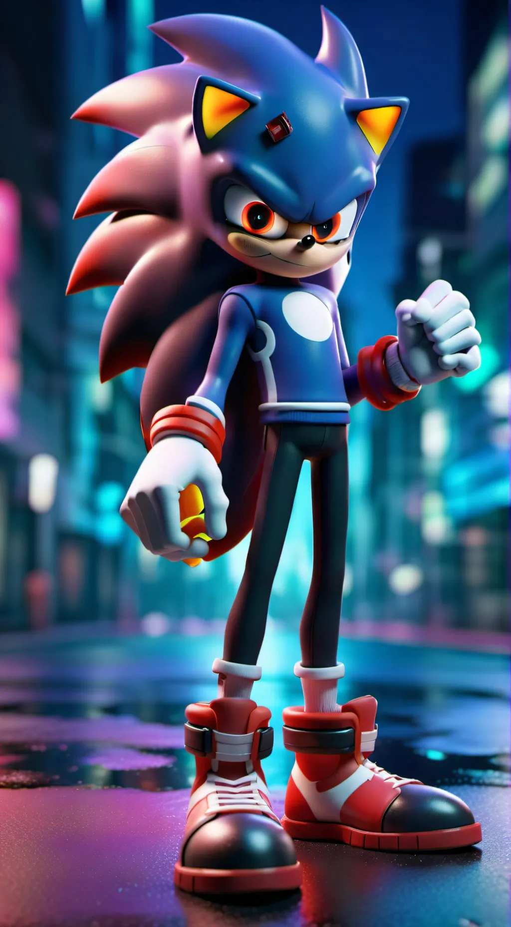 ai character: Sonadow background