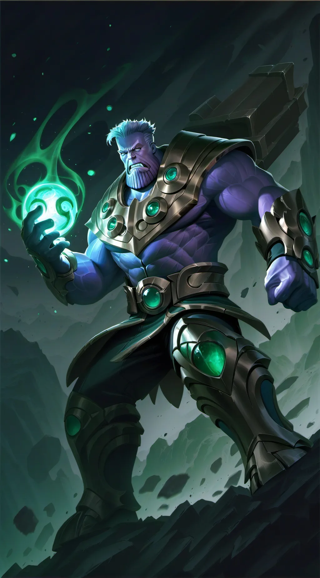 ai character: fantastic baby background