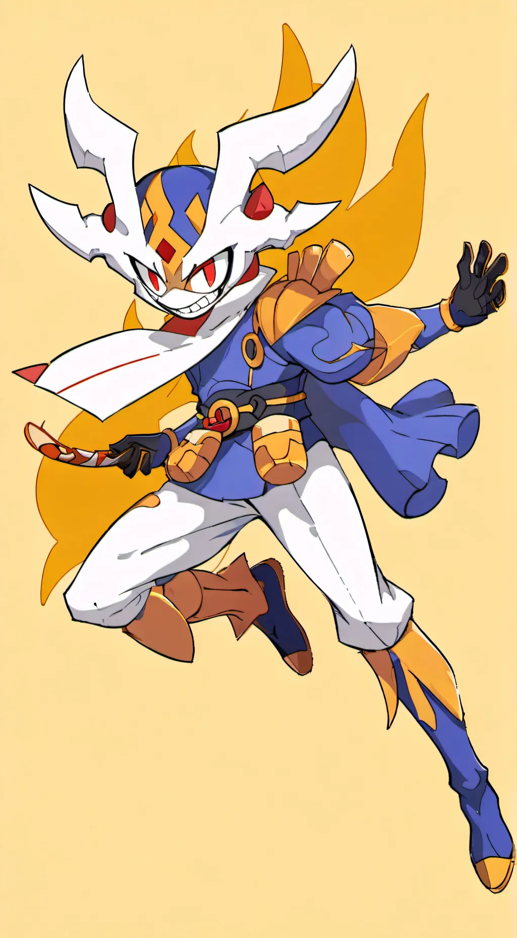 ai character: cinderace  background