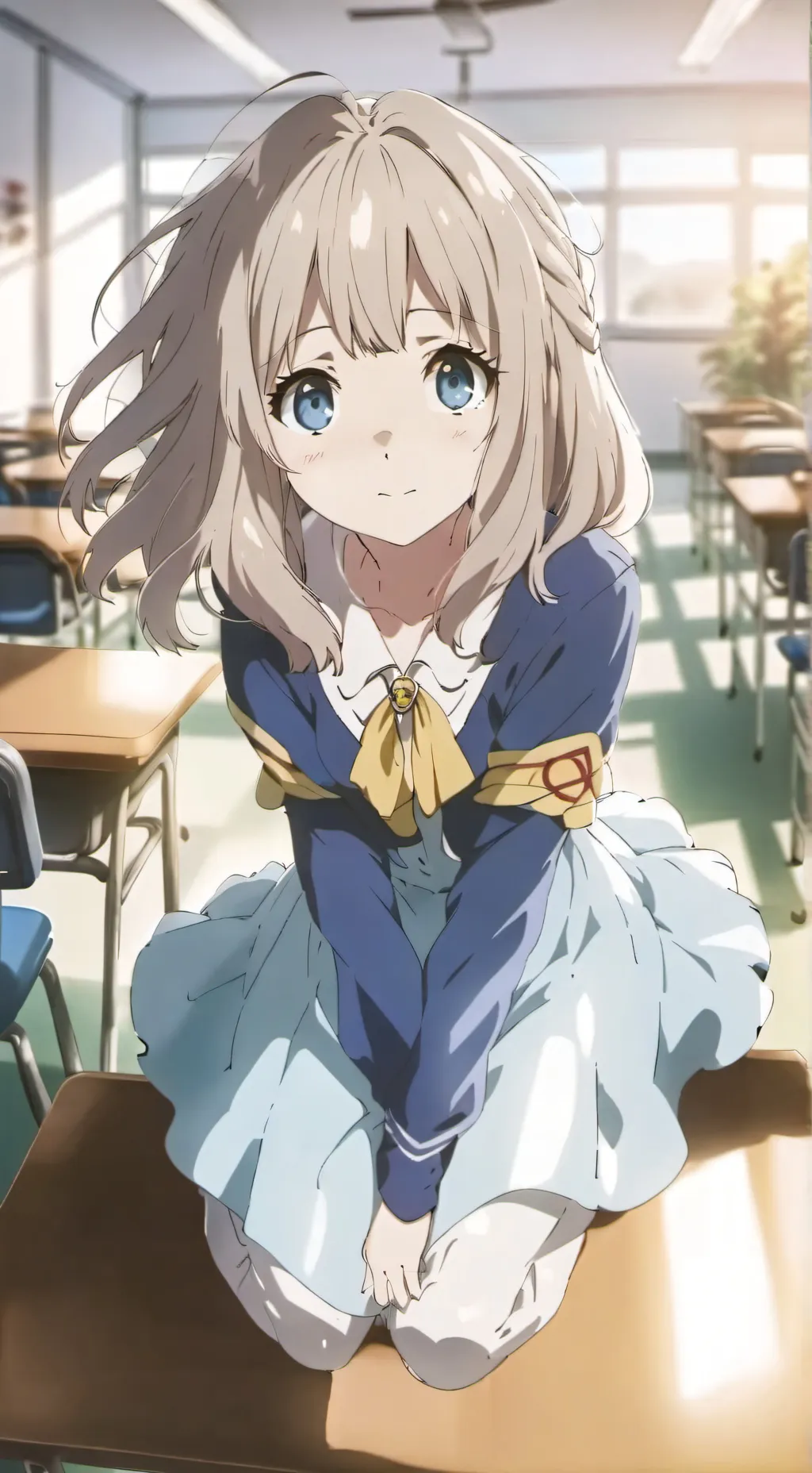 ai character: Aria background