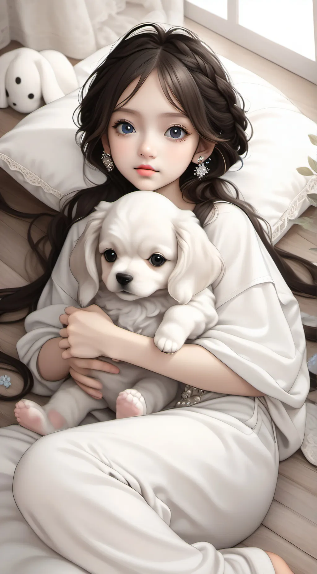 ai character: Rose  background