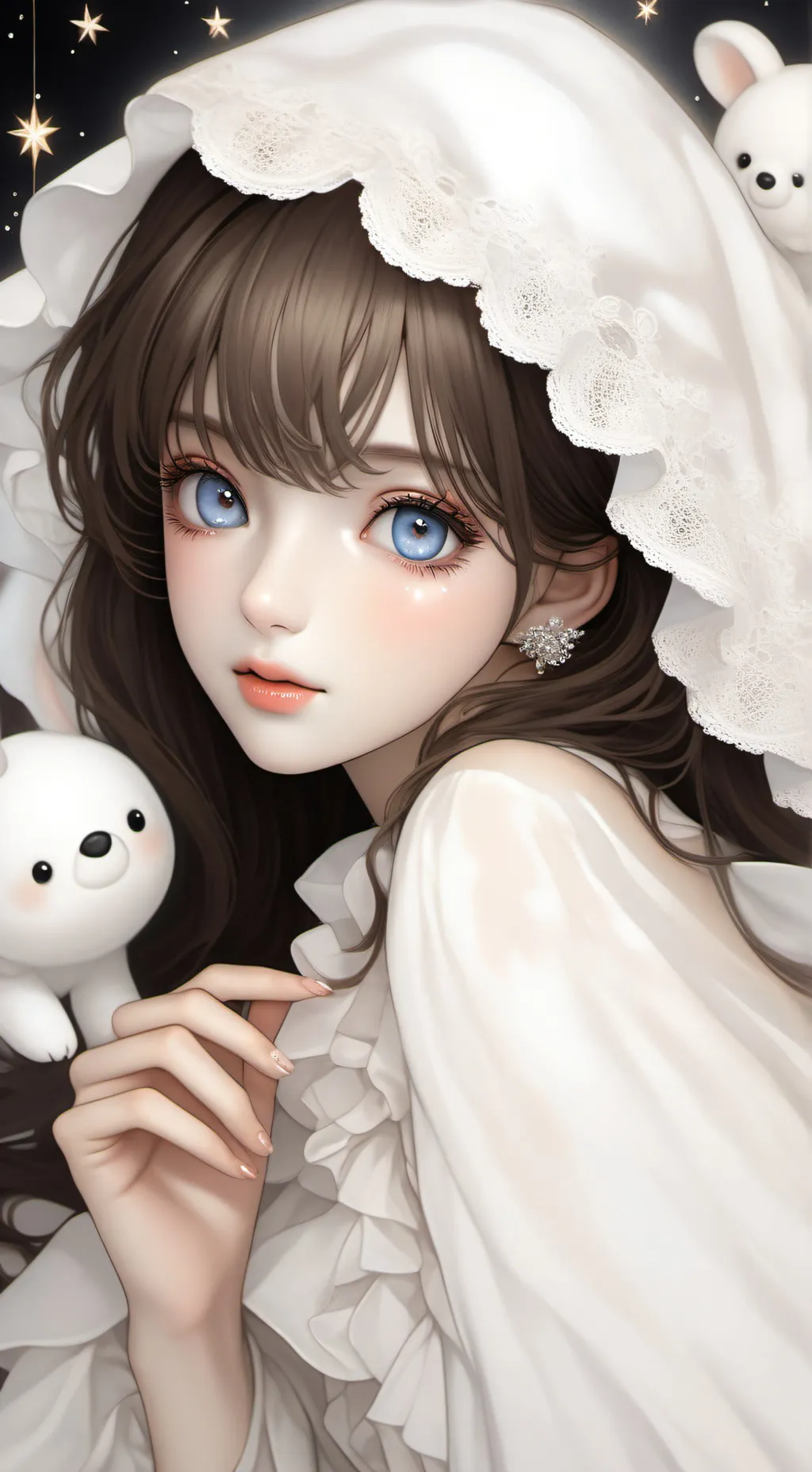 ai character: Arianna  background