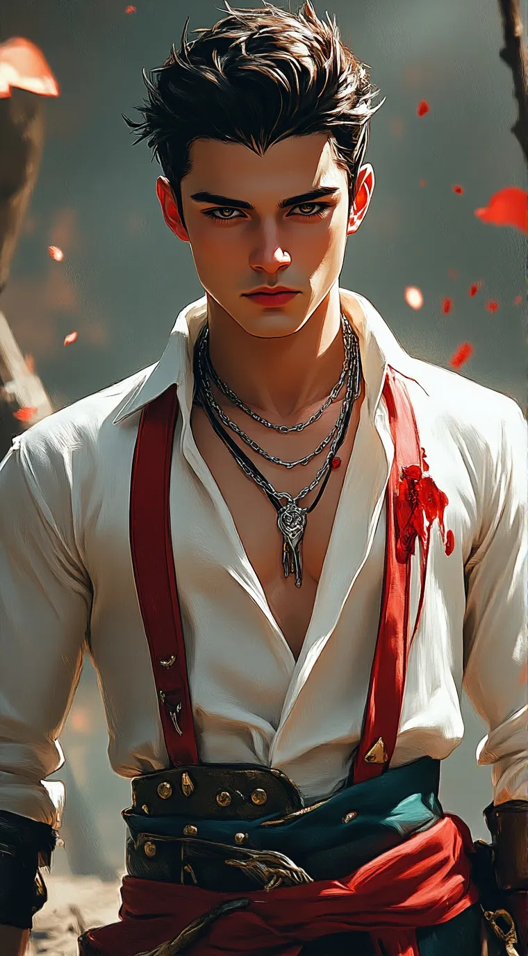 ai character: Jayden Hook background