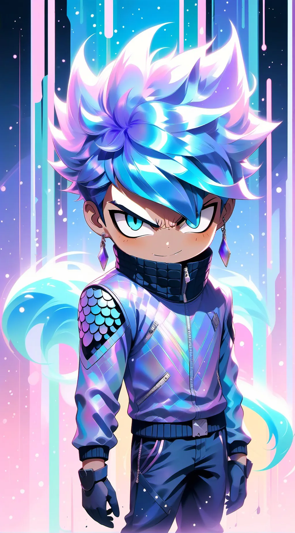 ai character: sprunki horror  background