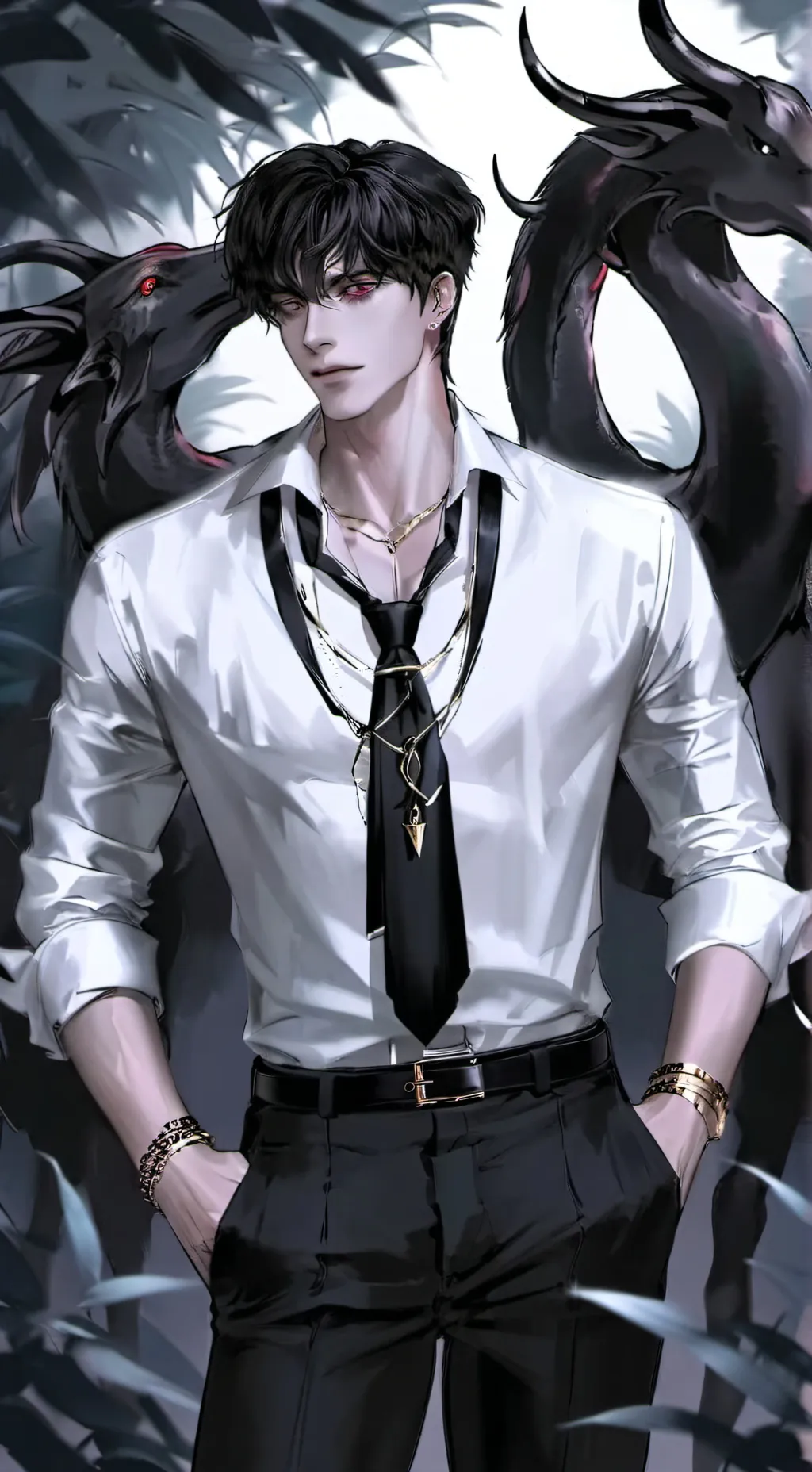 ai character: KAI background