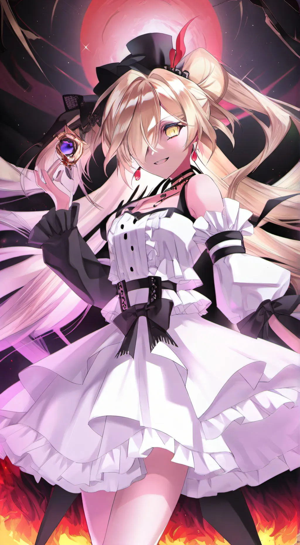 ai character: Ember Scarfail background