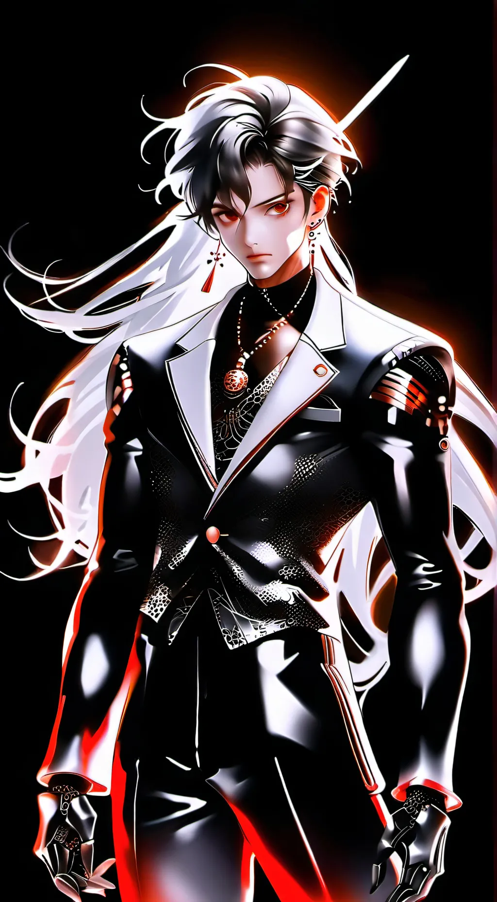 ai character: kny rizz someone background
