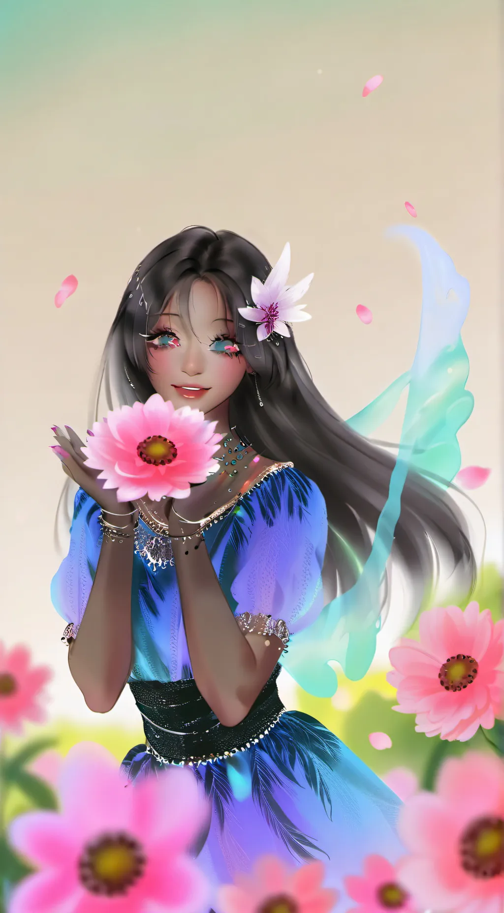 ai character: HH but they 👎 u background