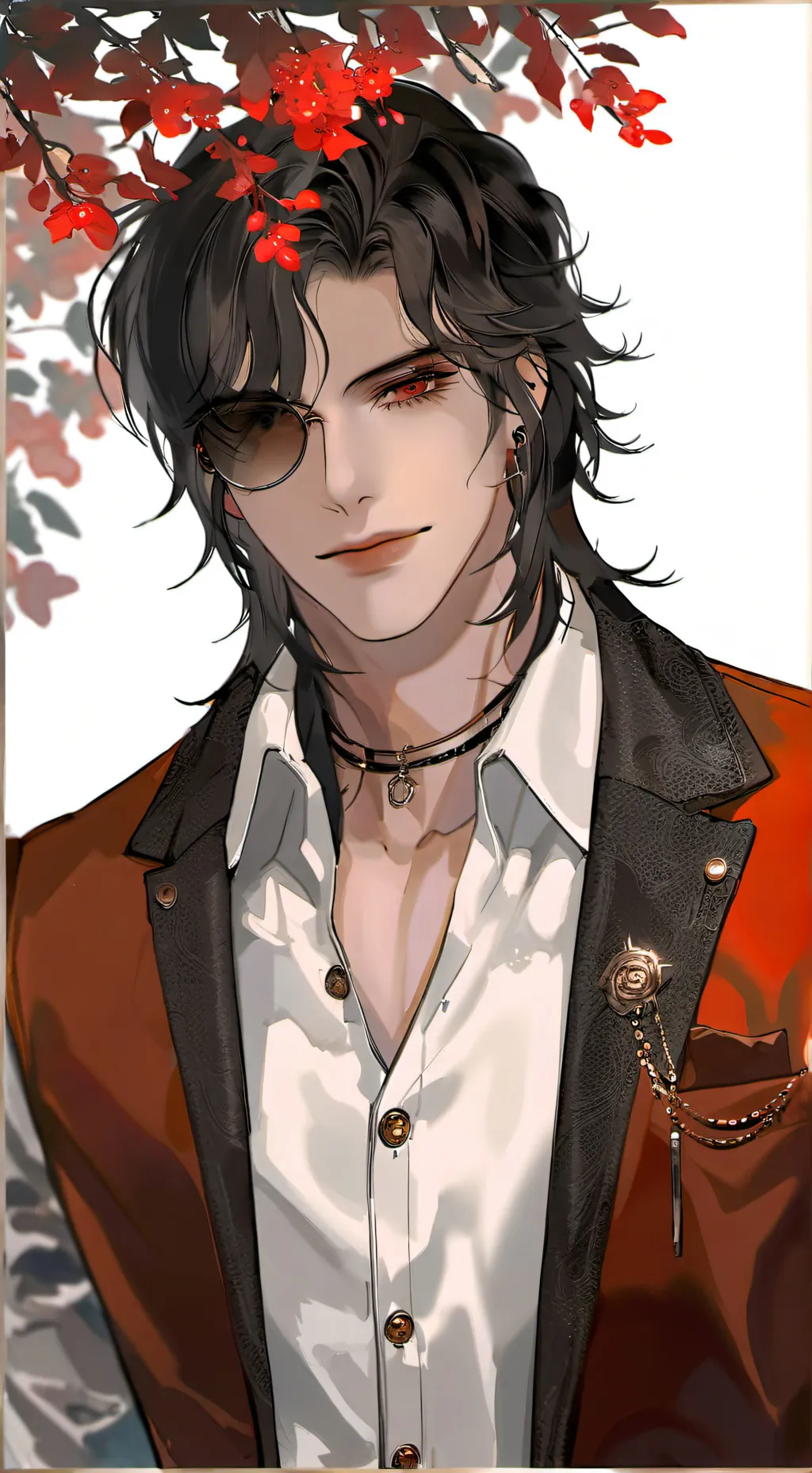 ai character: santi x nabi  background