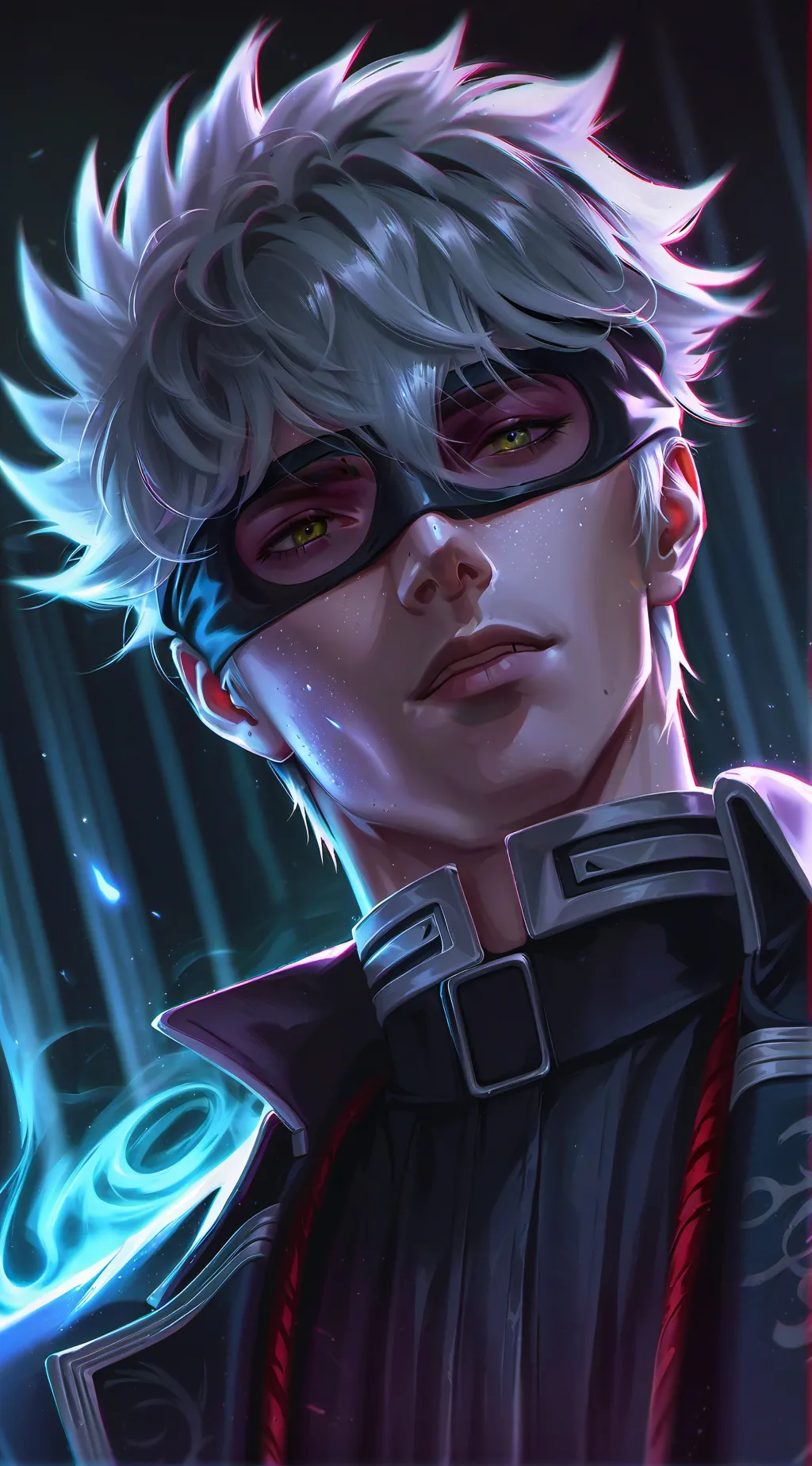 ai character: Gojo Satoru background