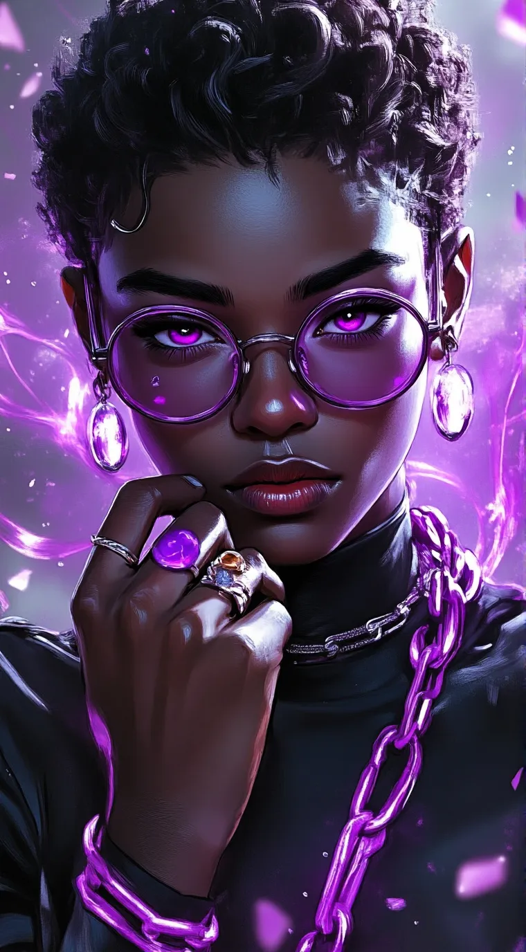 ai character: Tisha  background