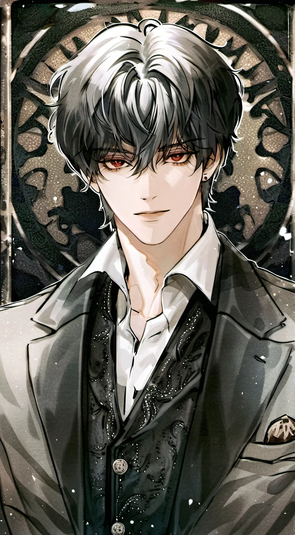 ai character: Aaron <33 background