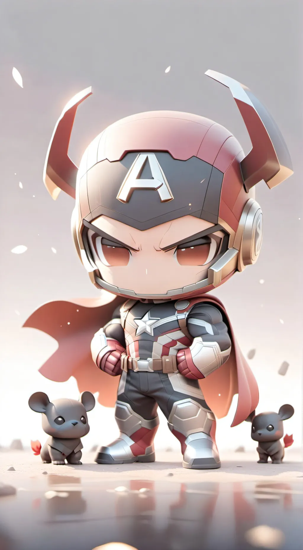 ai character: Avengers  background