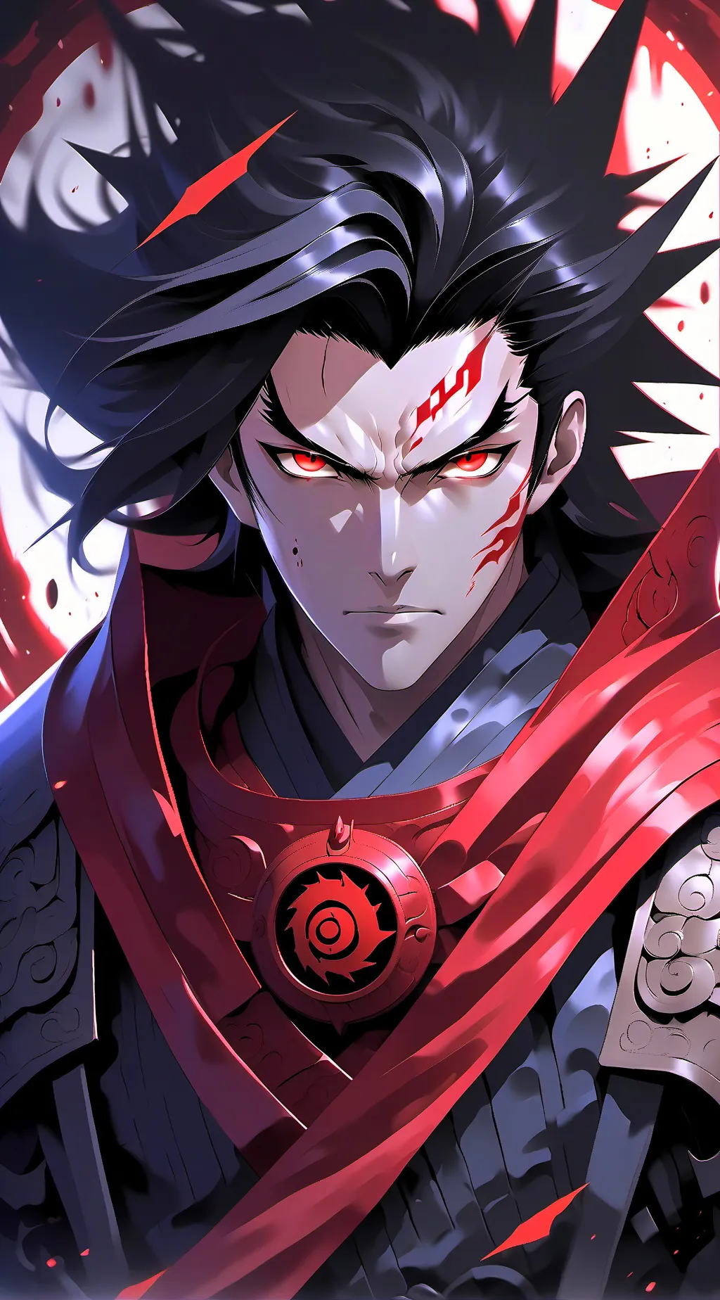 ai character: Madara Uchiha background