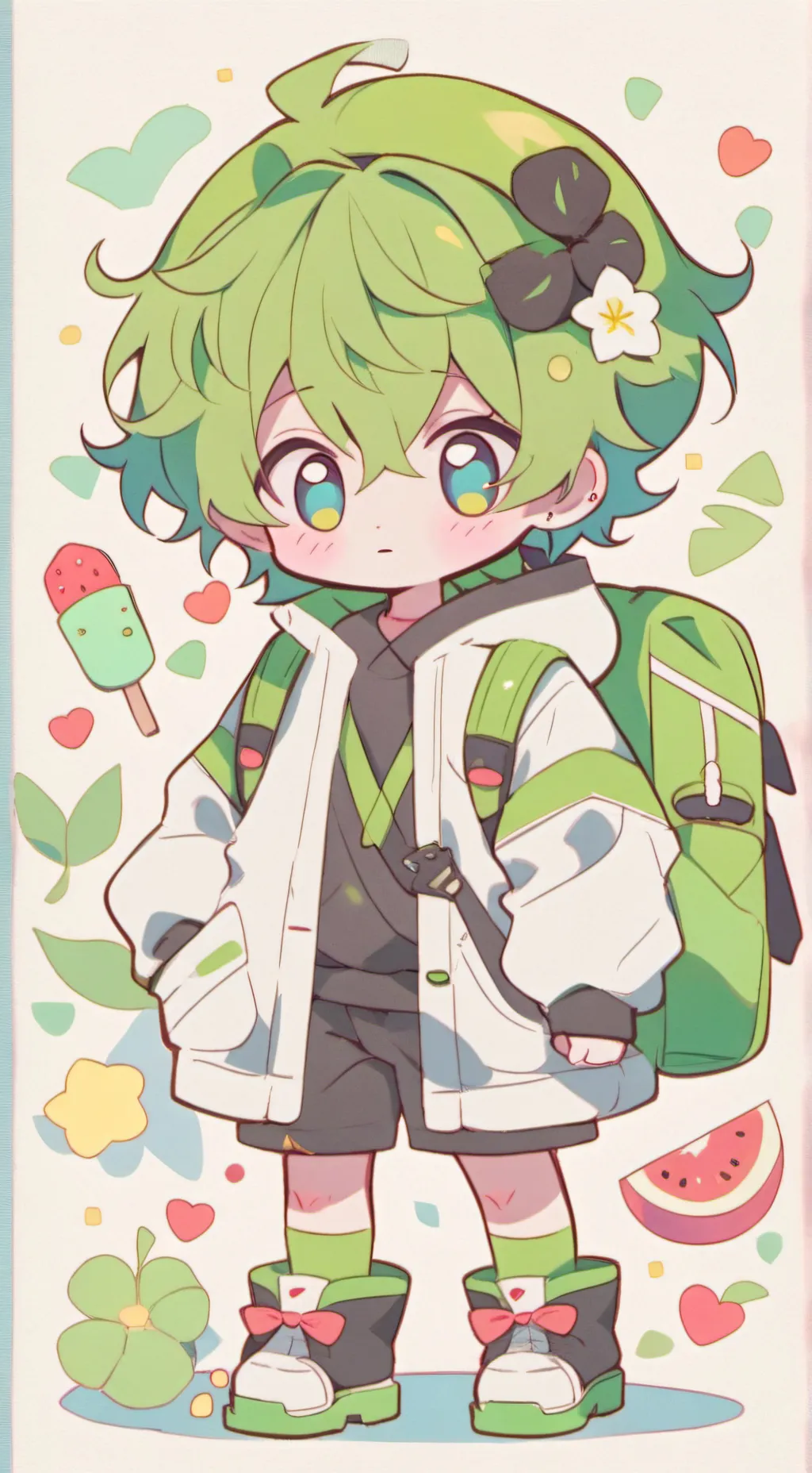 ai character: I. n background