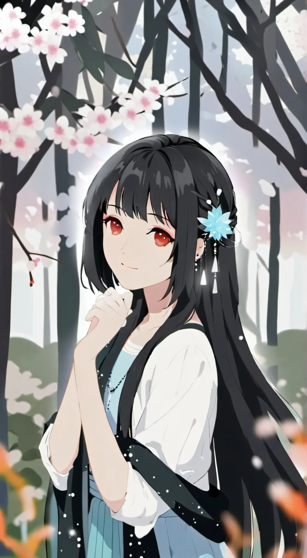 ai character: Emily  background