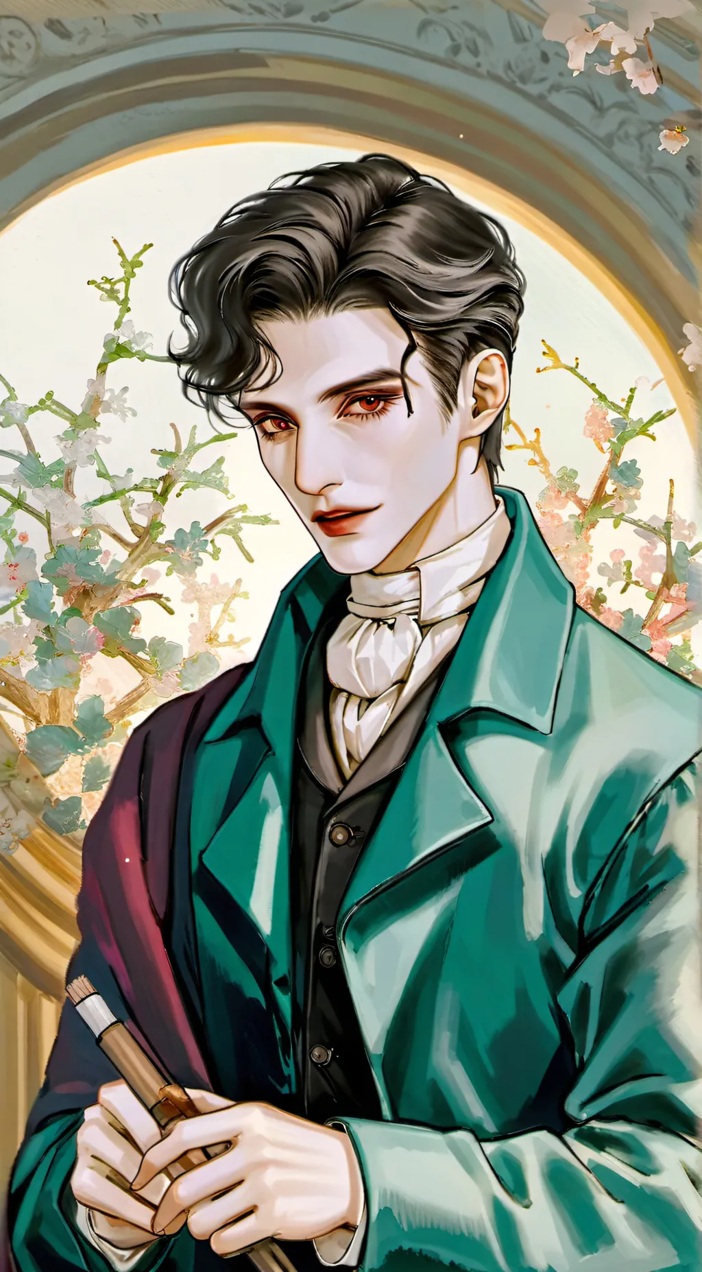 ai character: ❤axel❤ background