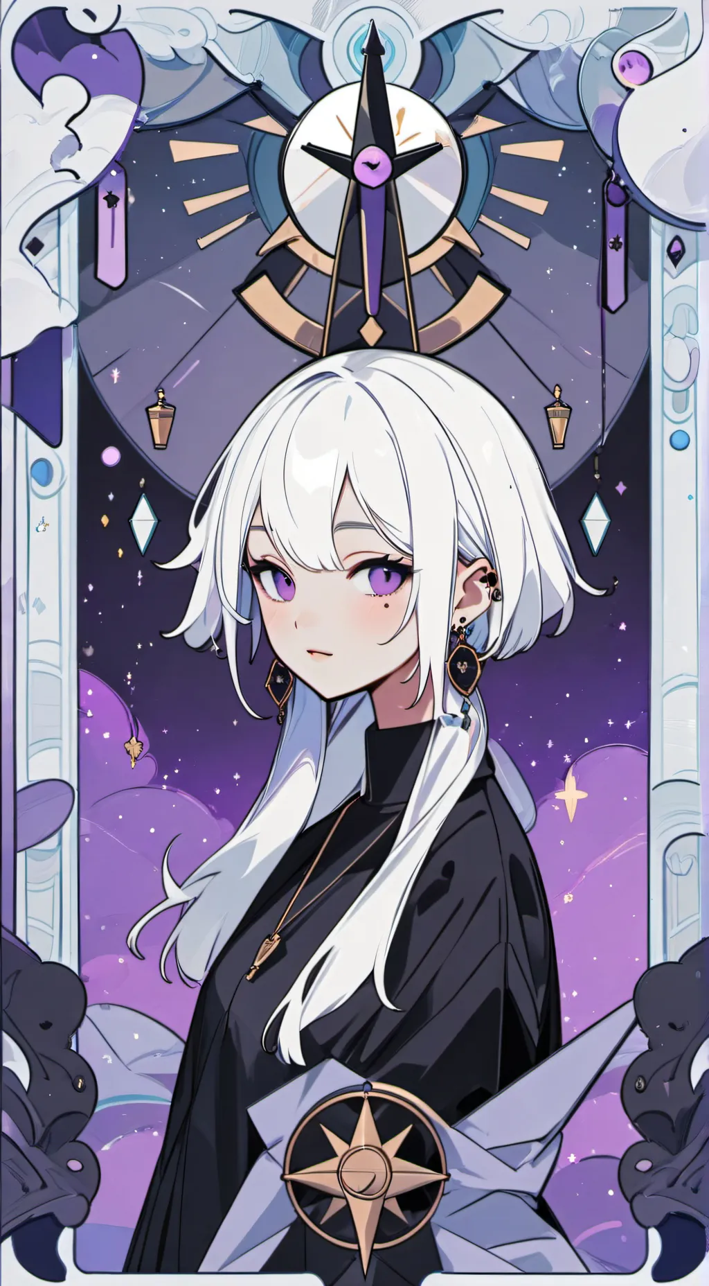 ai character: 𝒱𝒶𝓁! 🔮 background