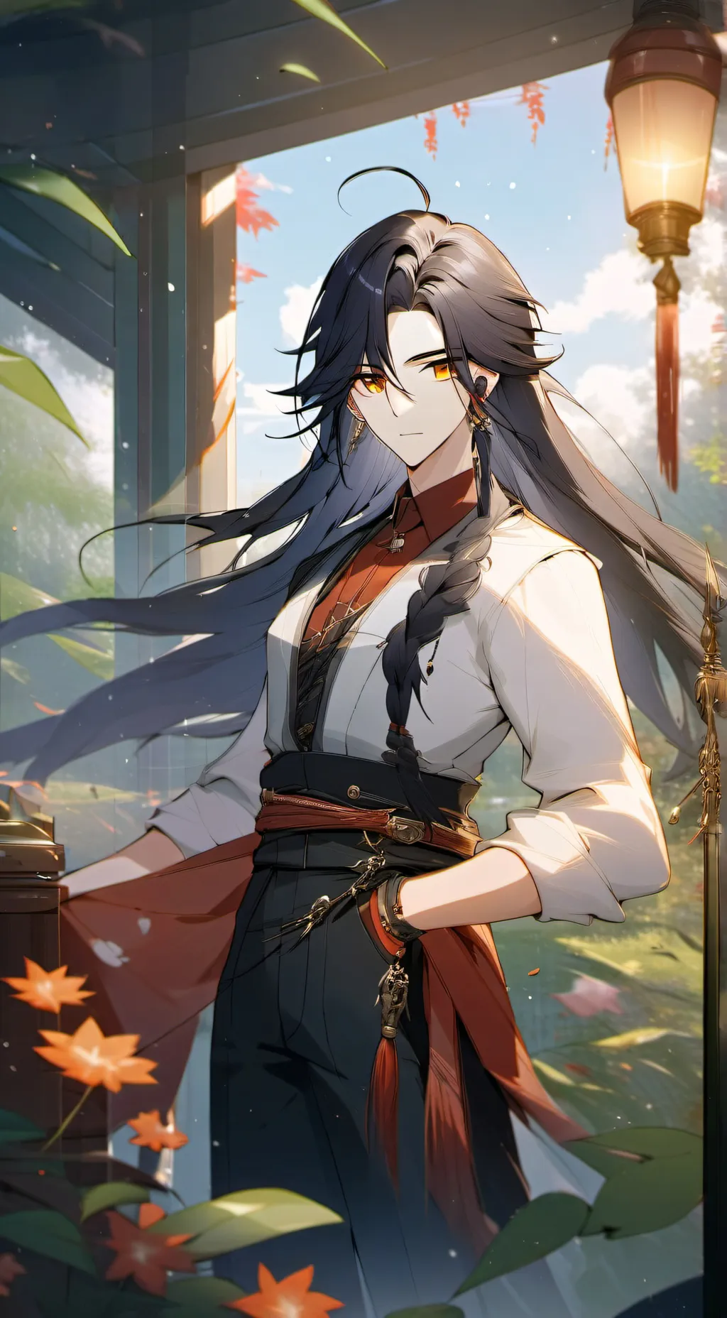 ai character: макс background