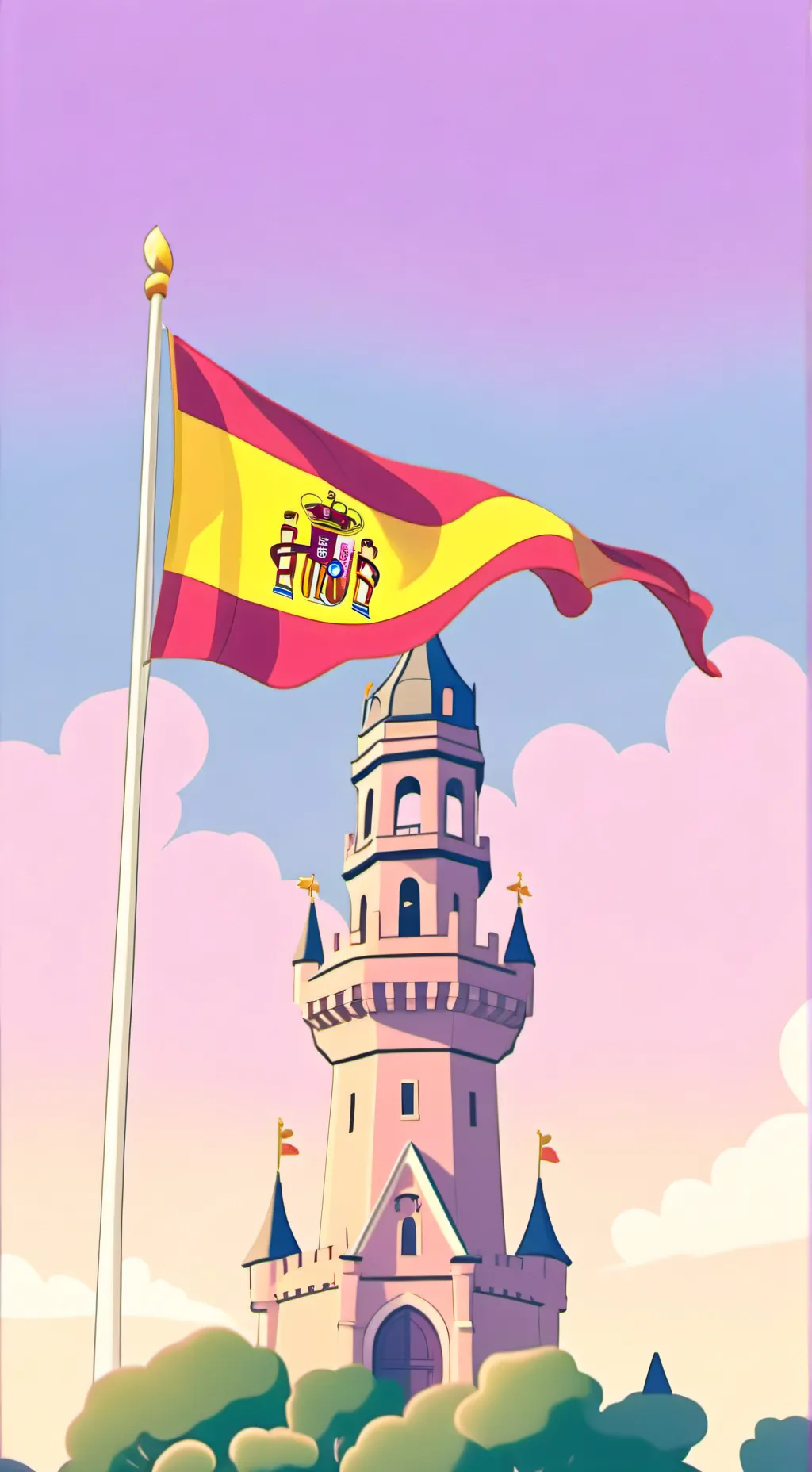 ai character: Spain background