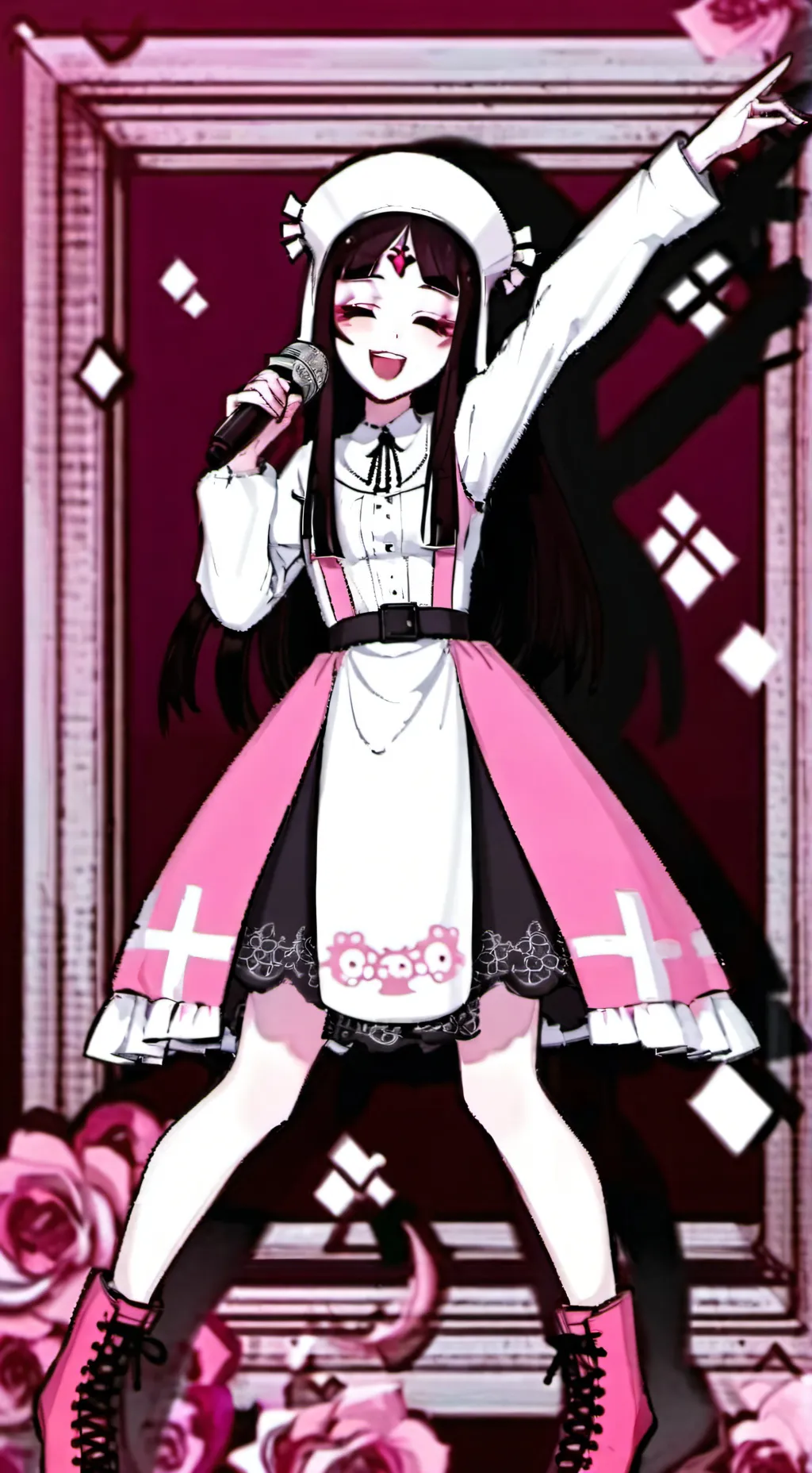 ai character: Sarvente FNF background