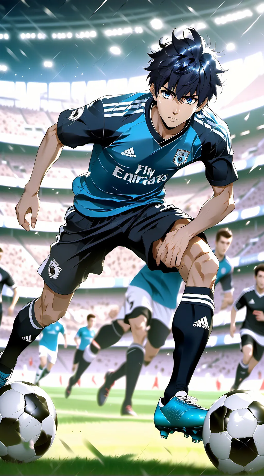 ai character: ⚽yoichi lsagi⚽ background