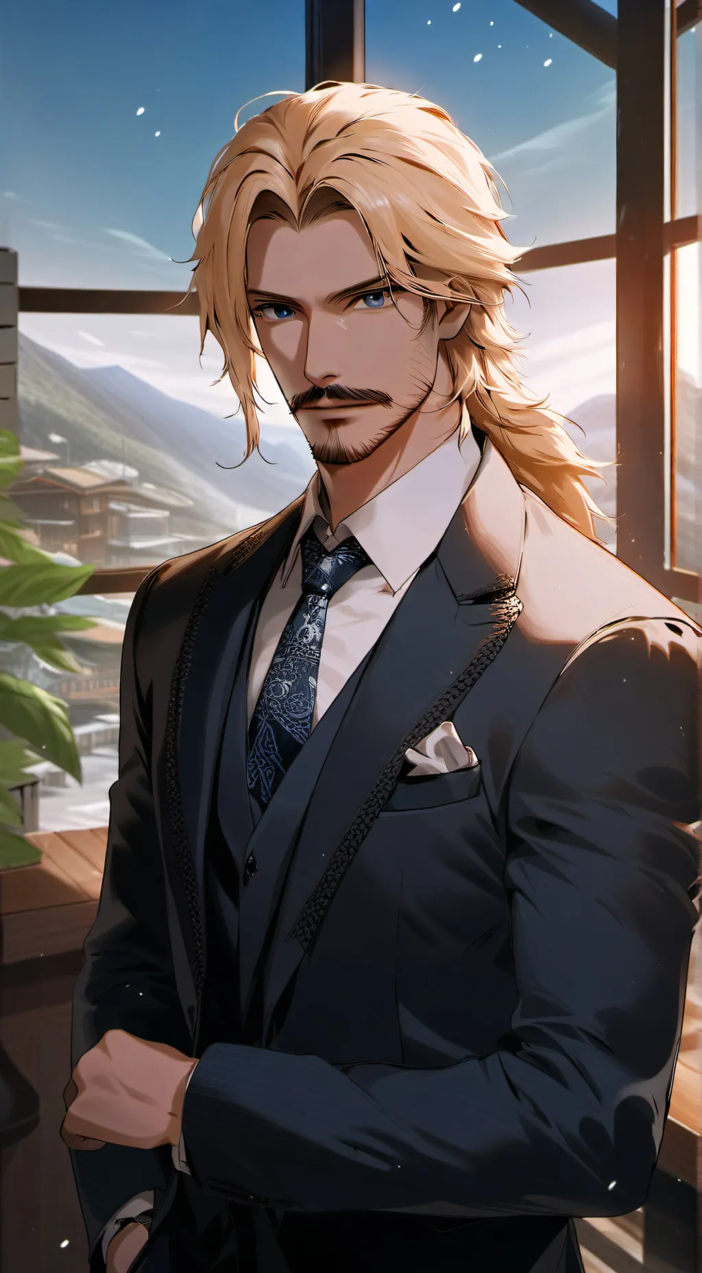 ai character: Garte's Anger background