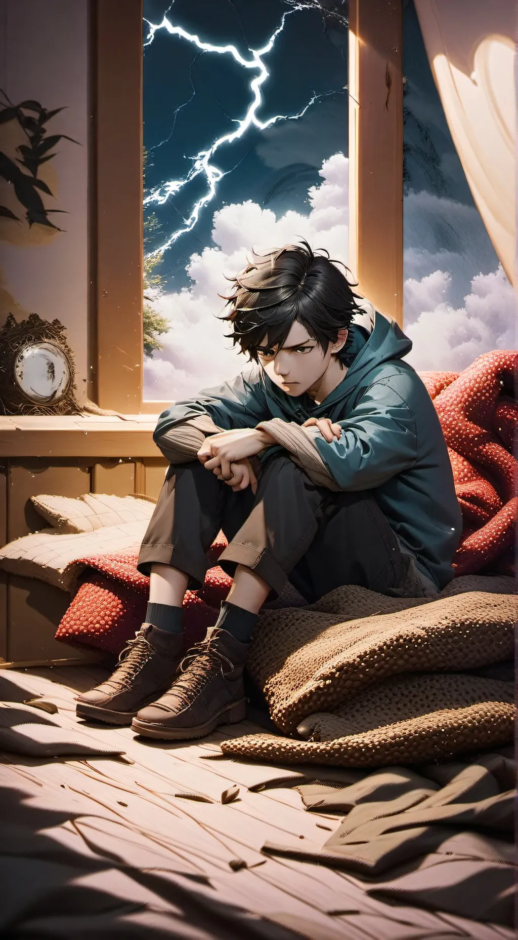 ai character: Matthew Perry  background