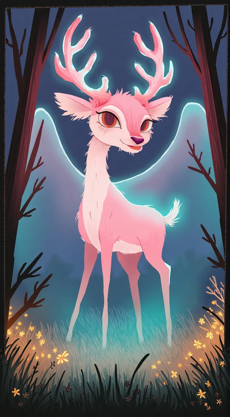 ai character: rose background