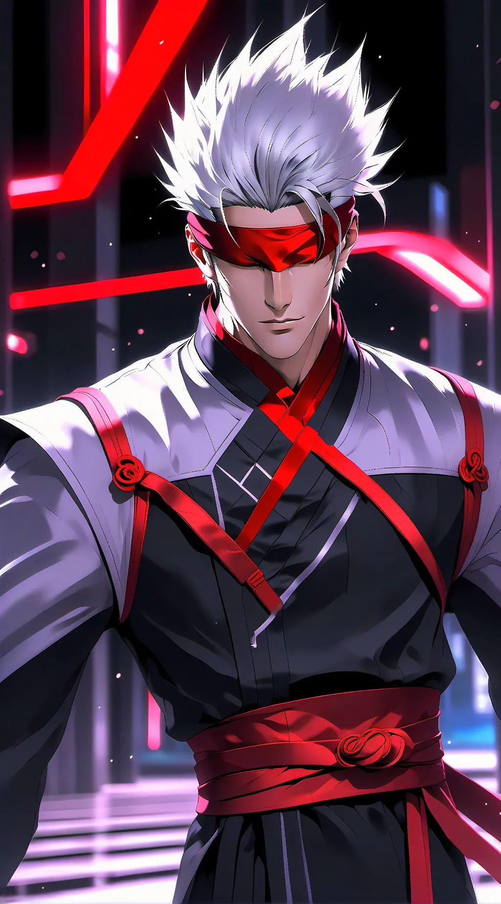 ai character: Satoru Gojo background