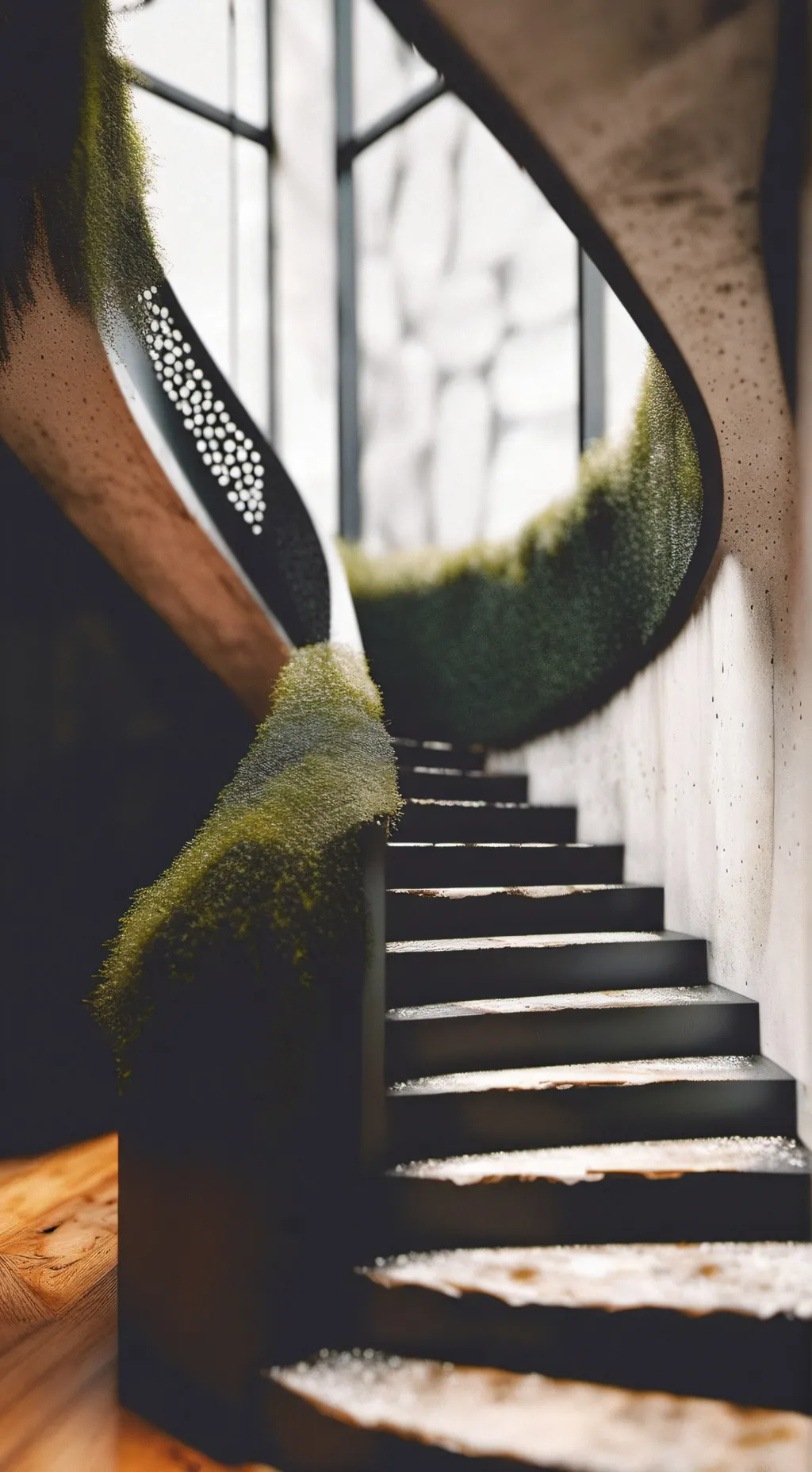 ai character: Stairs background