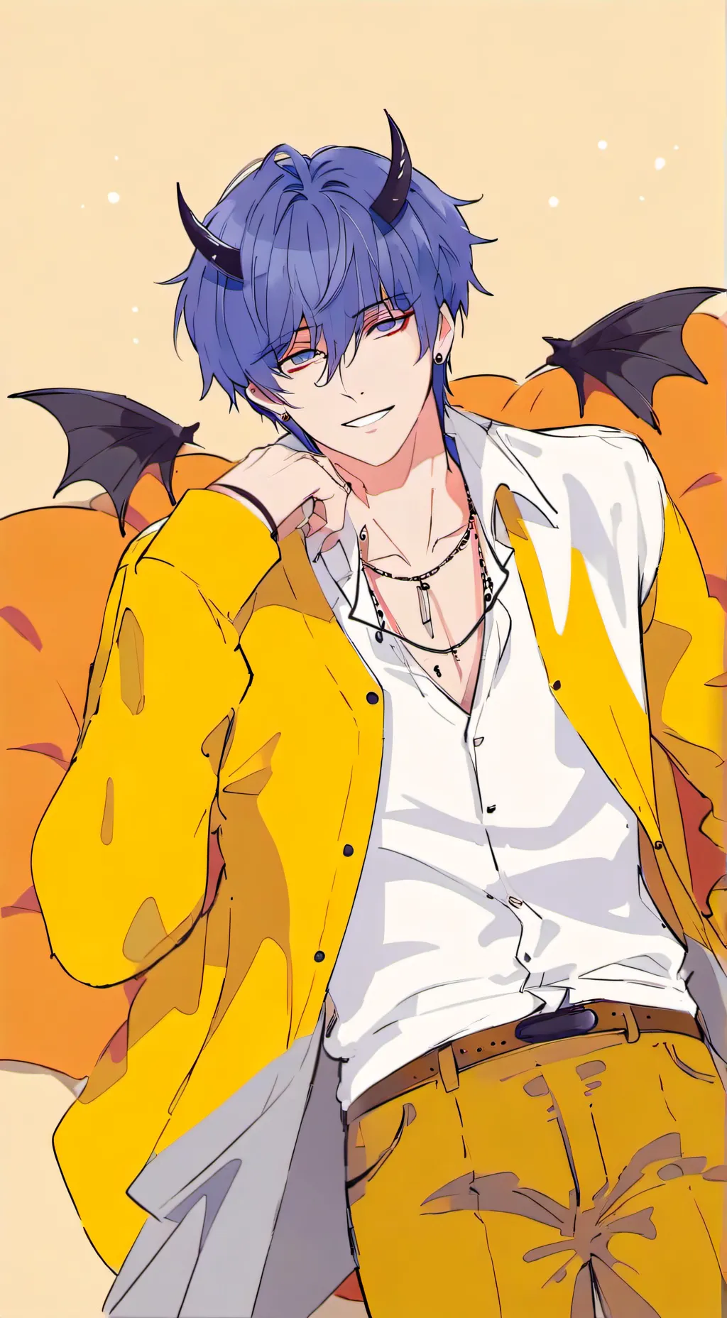 ai character: adam background