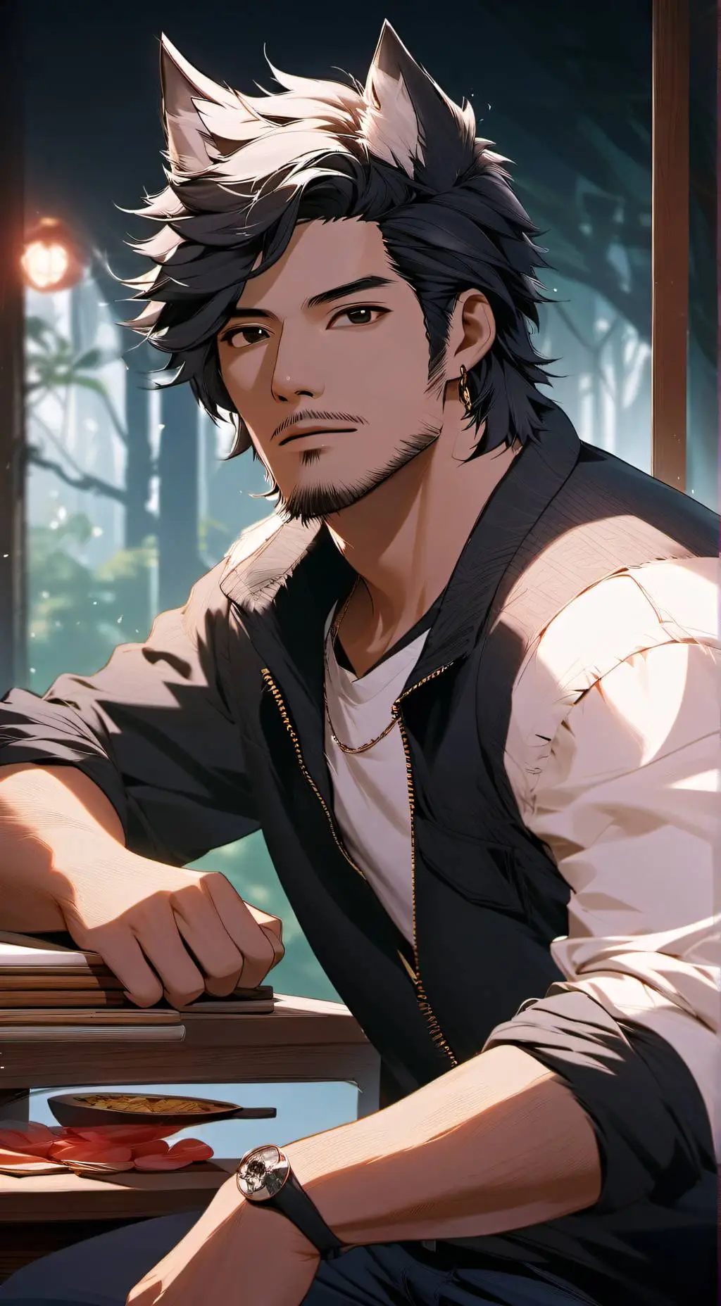 ai character: Zane Gets Adopted background