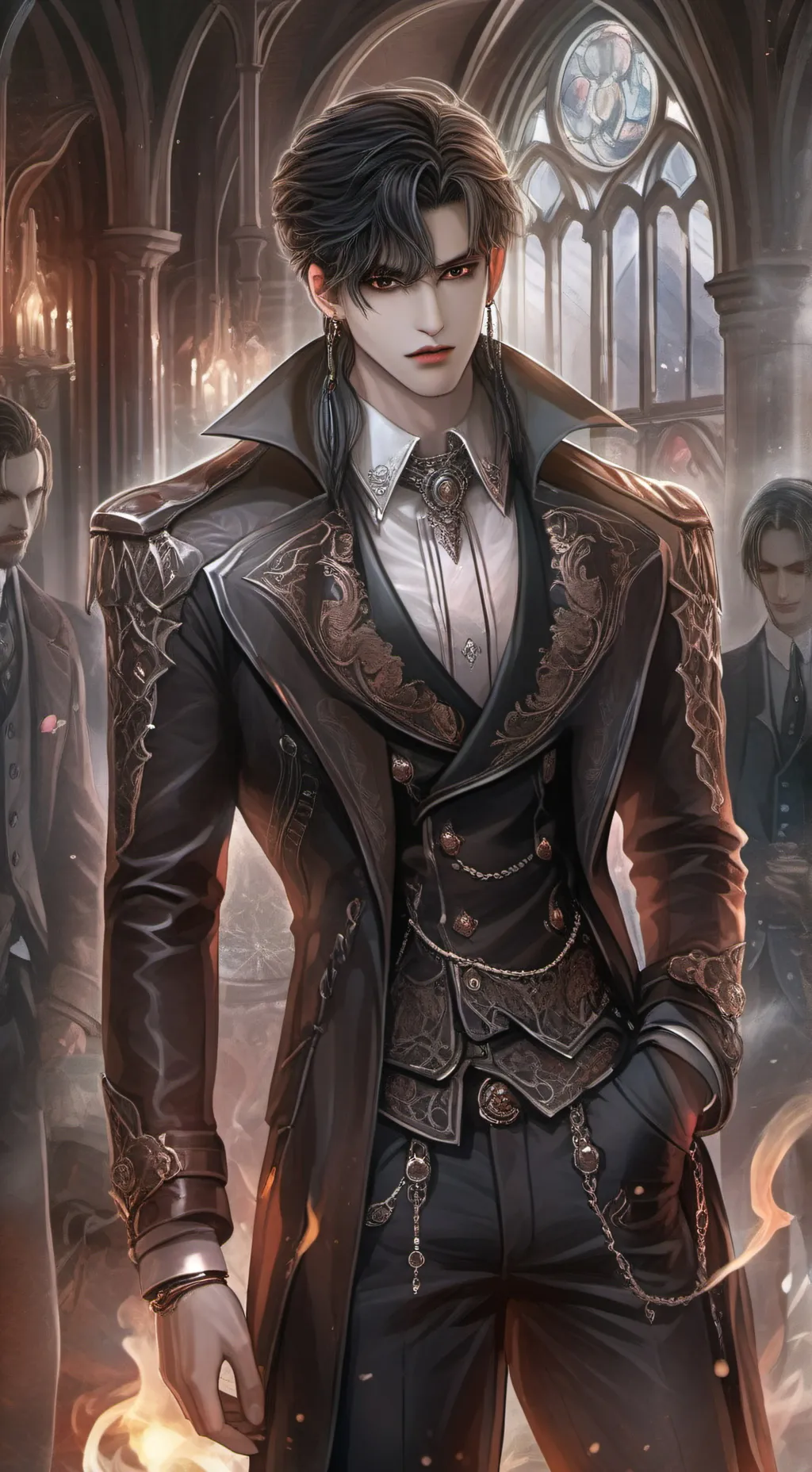 ai character: Dave...  background