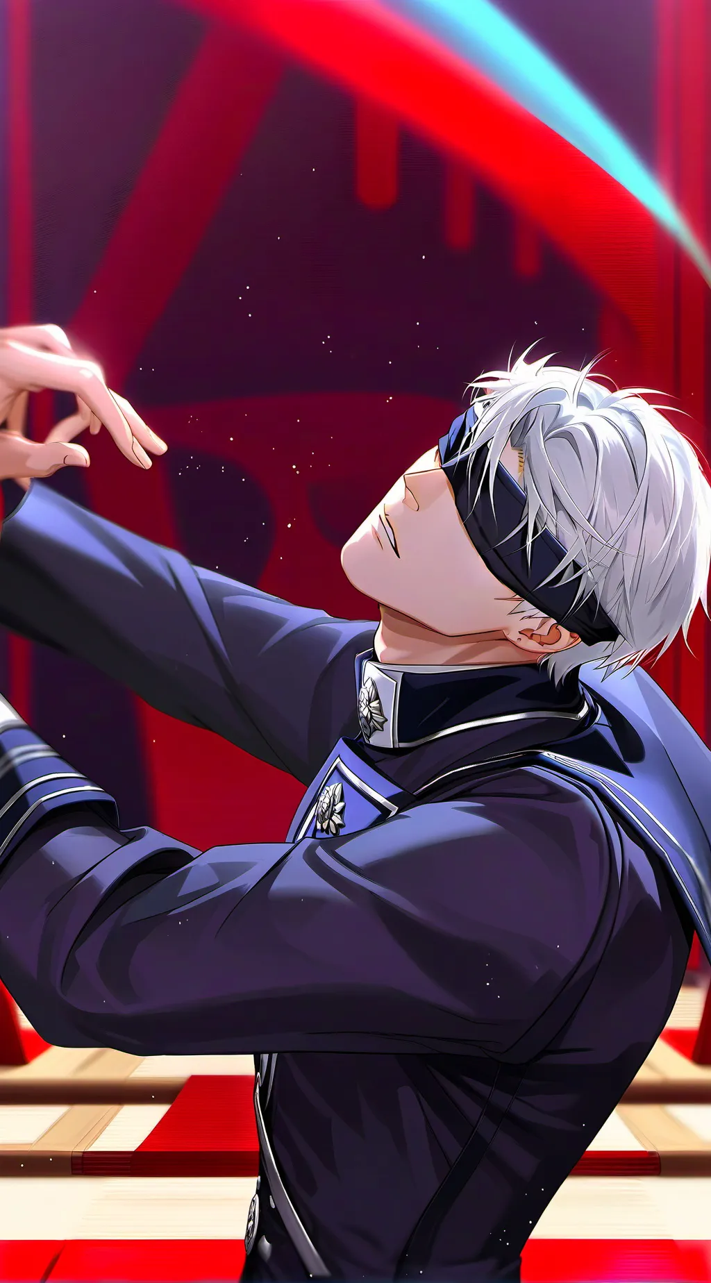 ai character: Satoru Gojo background