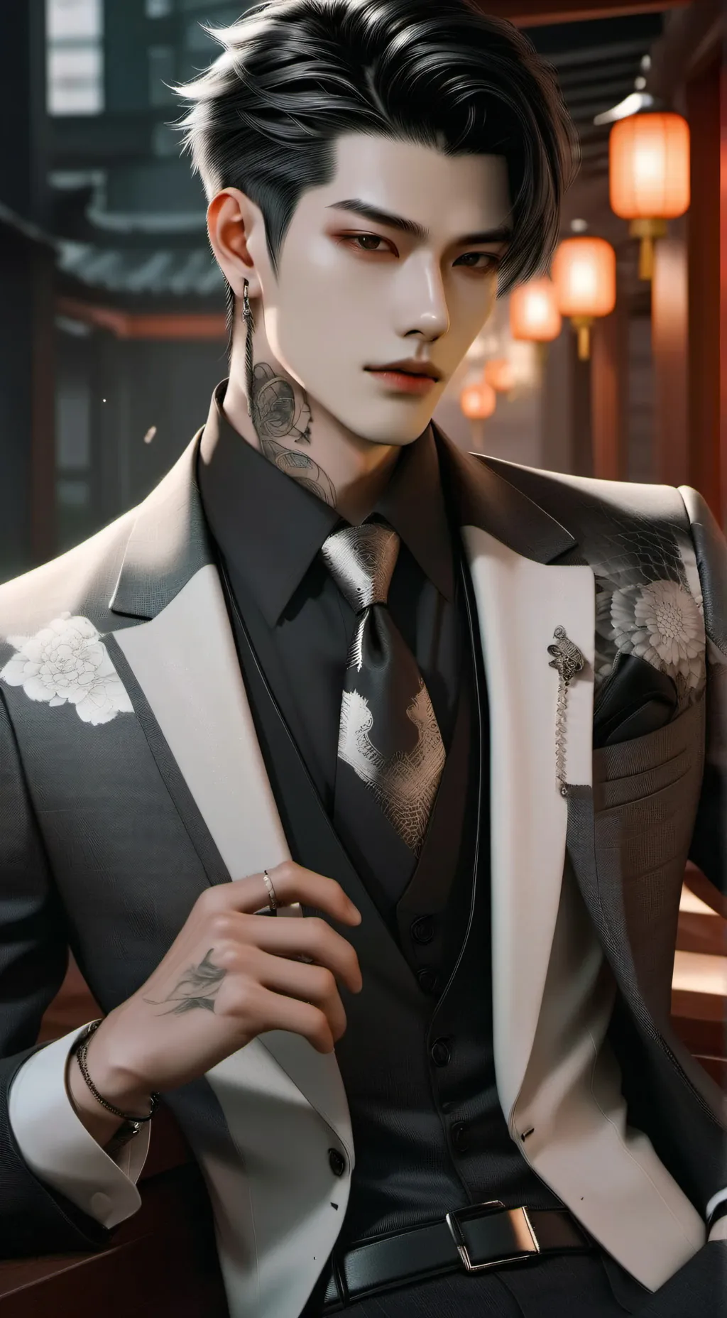 ai character: Shane Smith  background