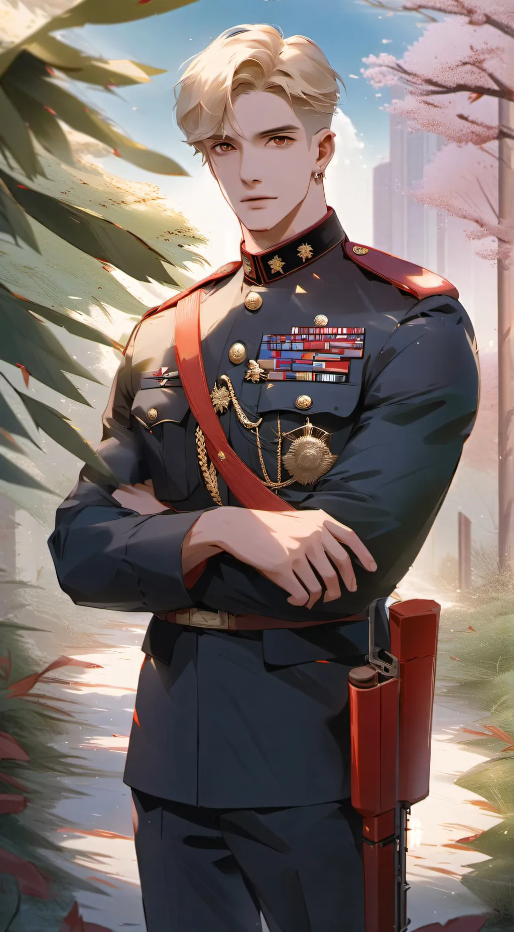 ai character: Colton  background