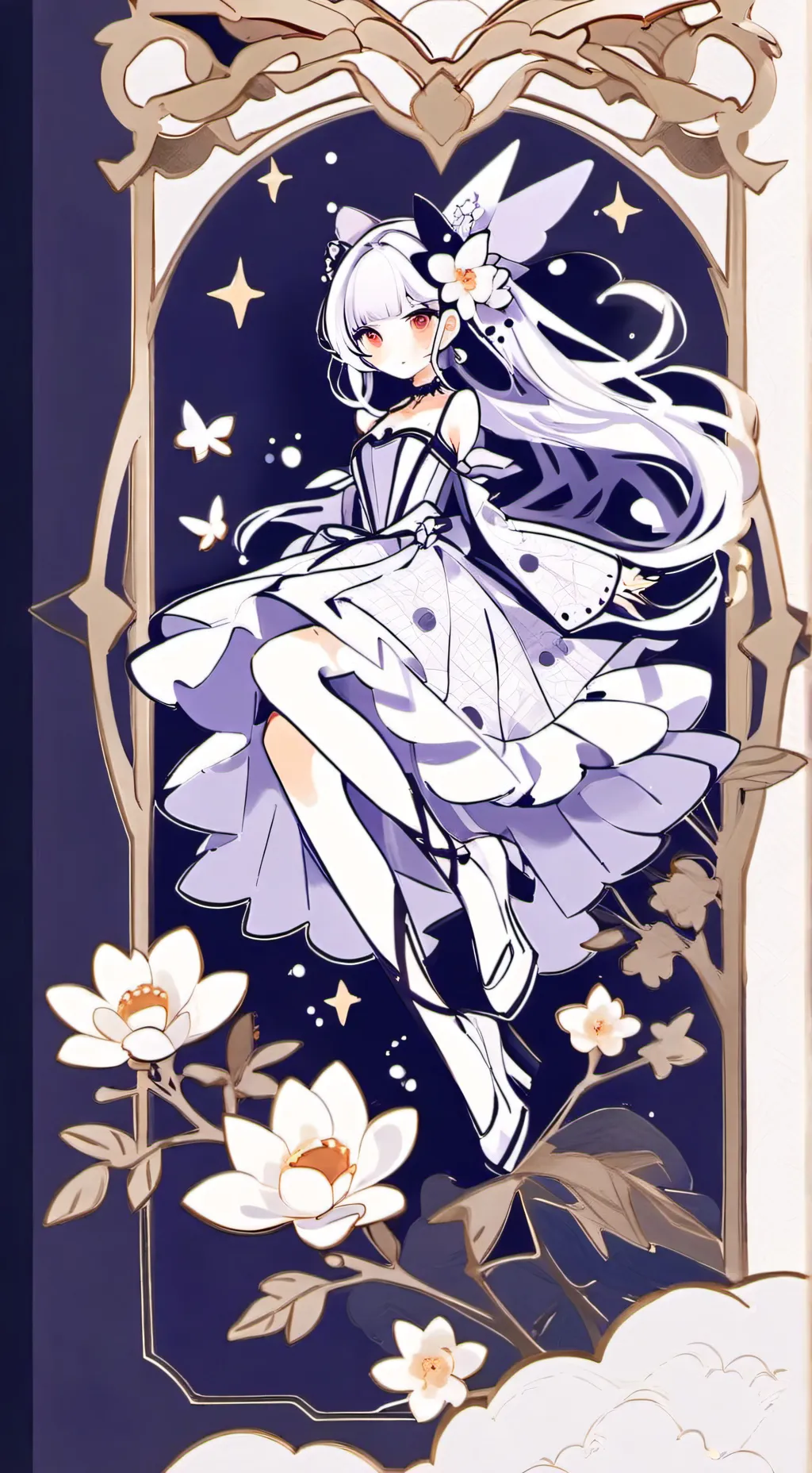 ai character: kny background