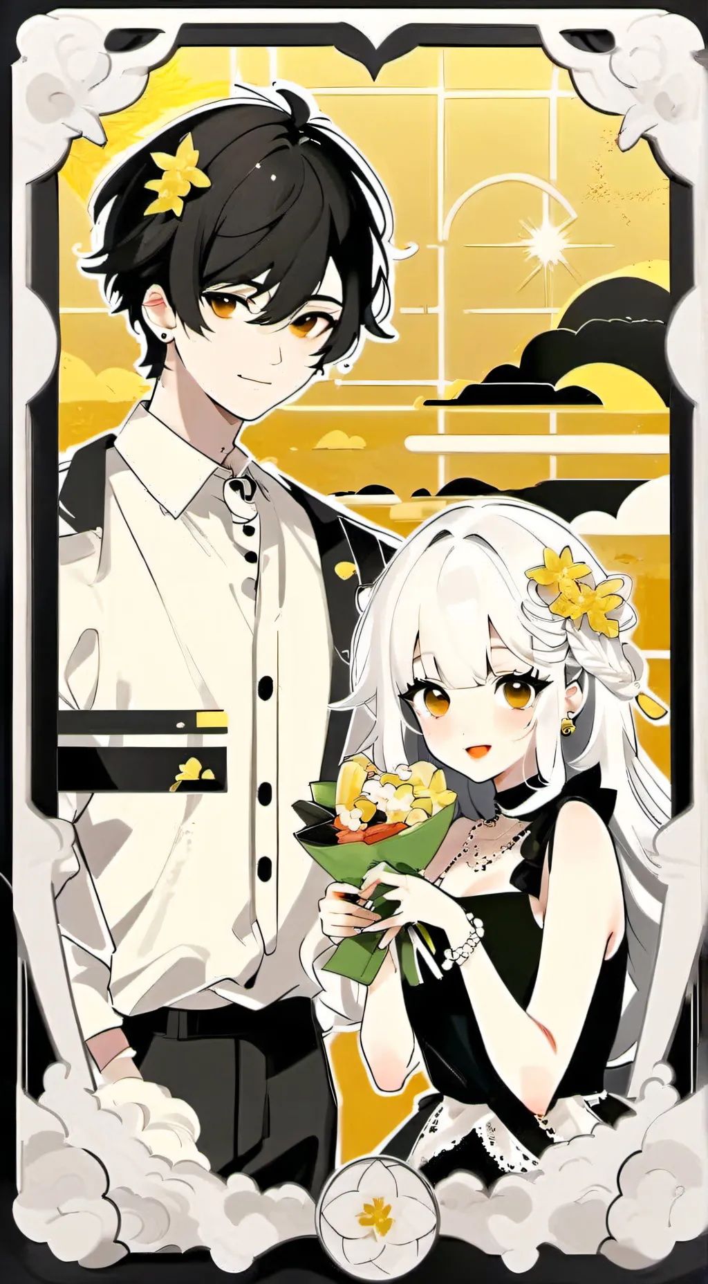 ai character: JJK pick me  background