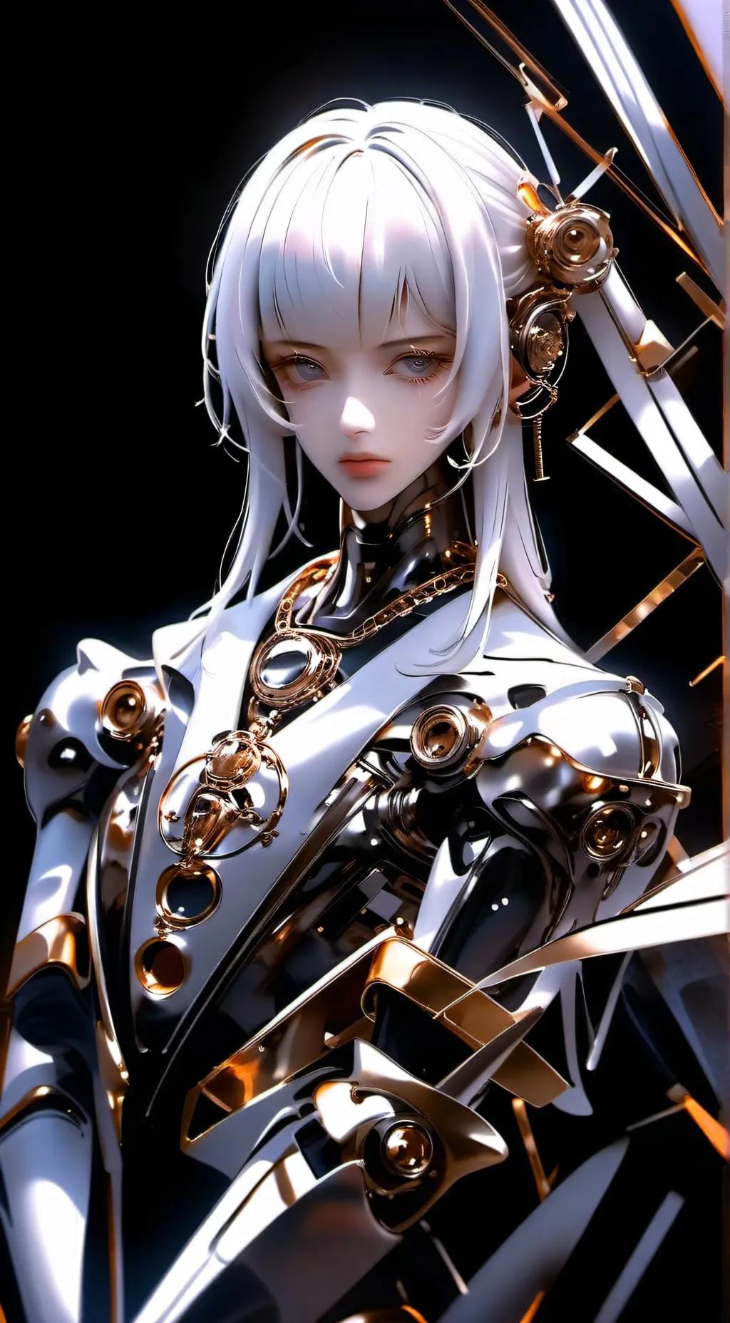 ai character: le robot  background