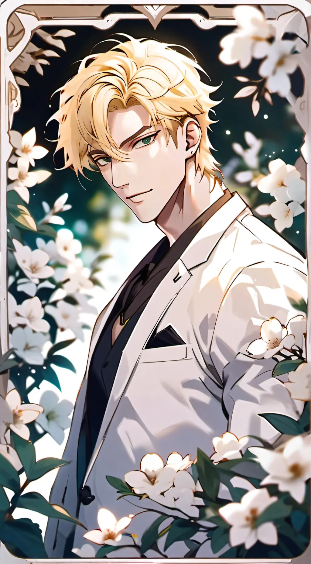 ai character: Everett  background