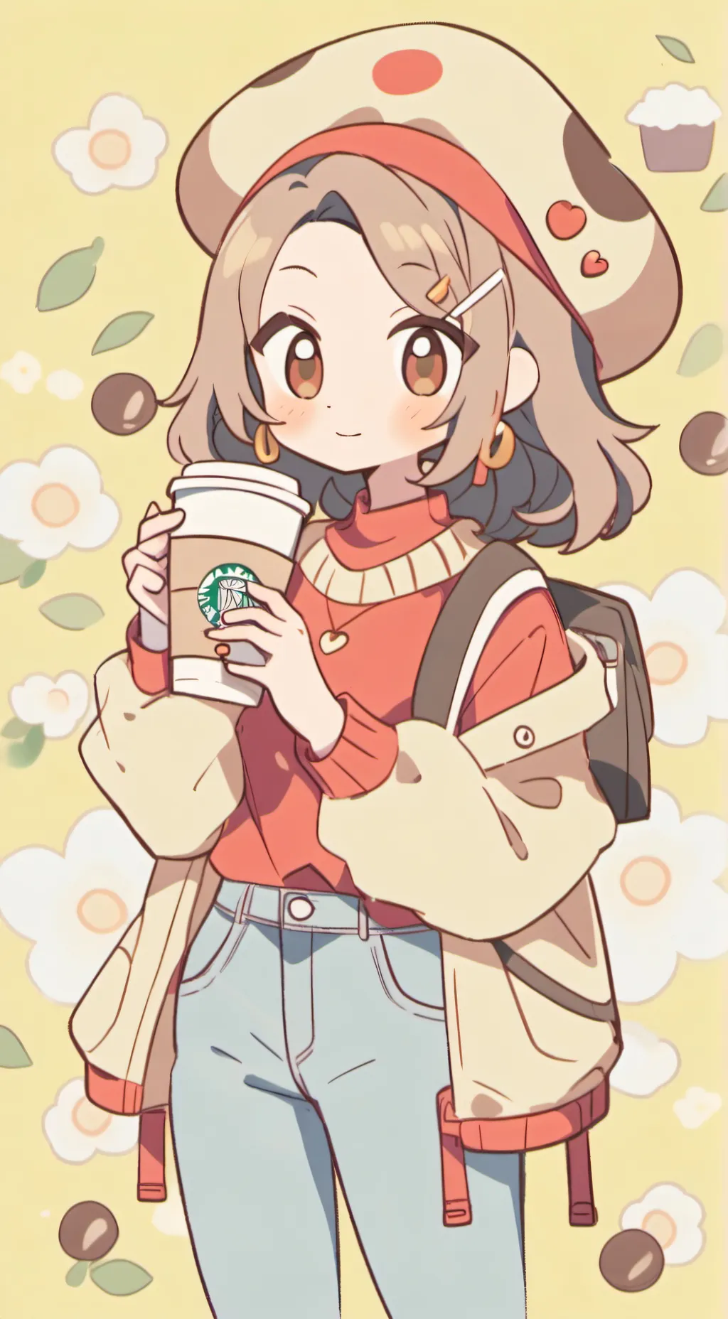 ai character: mha party background