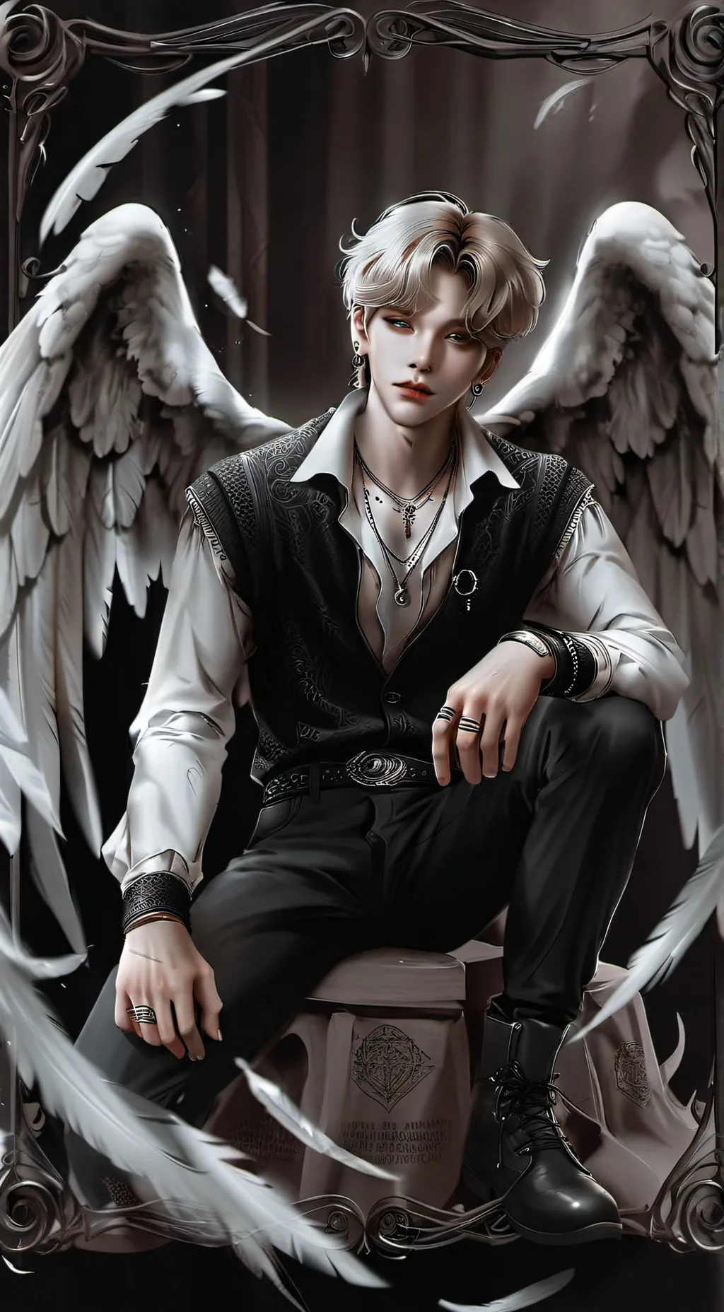 ai character: Adrian Blake background