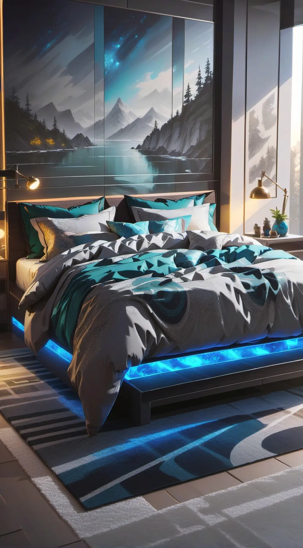 ai character: SLEEPOVER! background