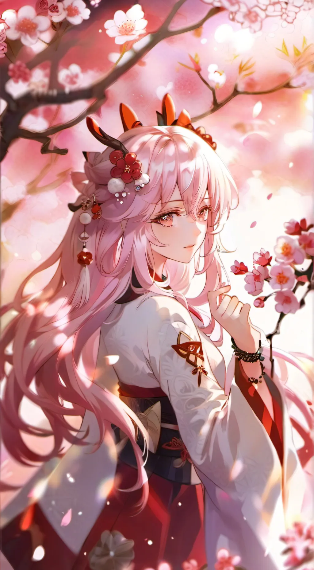 ai character: Sakura Miyuki background