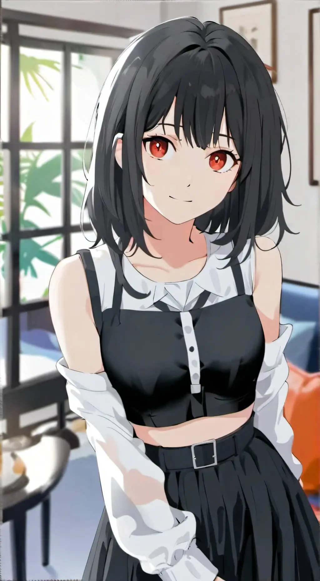 ai character: mean big sister background